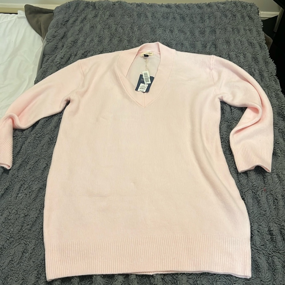 Universal Tread Woman’s Long Sleeve Tunic Mini Sweater Dress